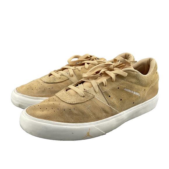 Nike Air Jordan Series ES Shoe Men 13 Suede Celestial Gold Basketball Streetwear - Picture 1 of 14